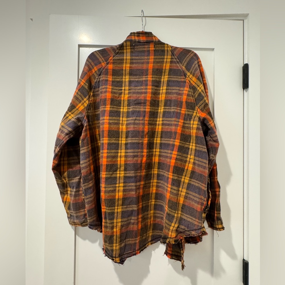 Free People Summer Daydream Plaid Button Down - Picture 6 of 6